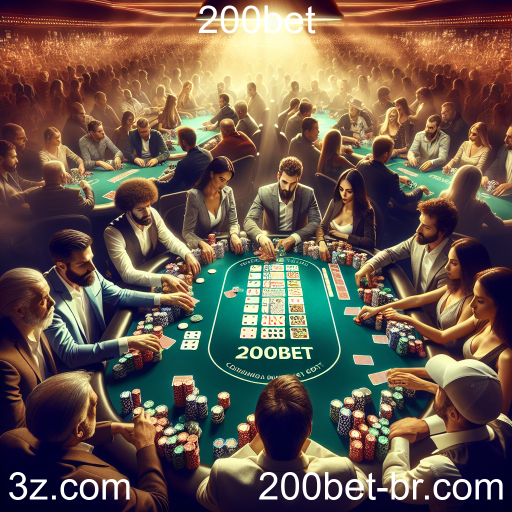 Descubra o Mundo do Pôquer no 200bet